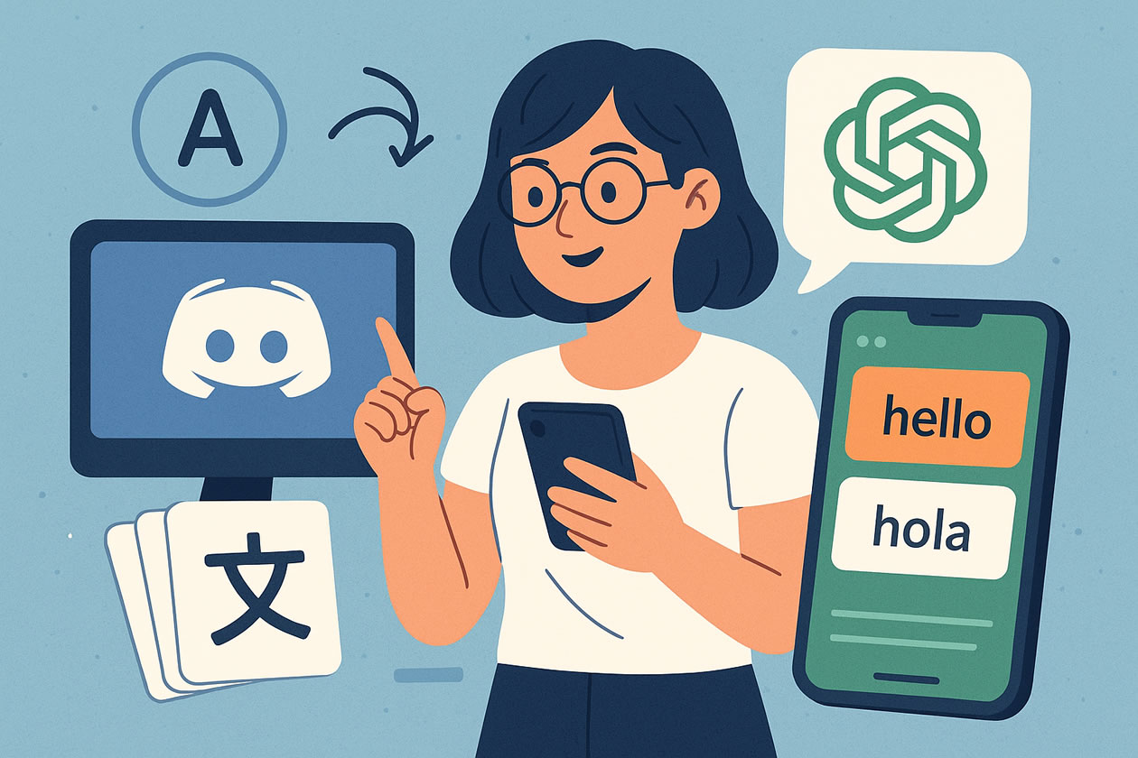 Matura Kanał Discord Aktywna I Pasywna Nauka Z ChatGPT i Aplikacją Fiszki Android NotifyWord