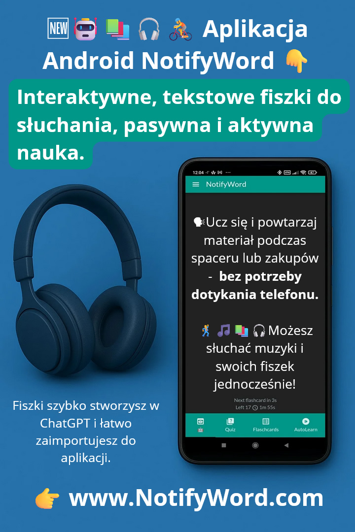Fiszki głosowe aplikacja android