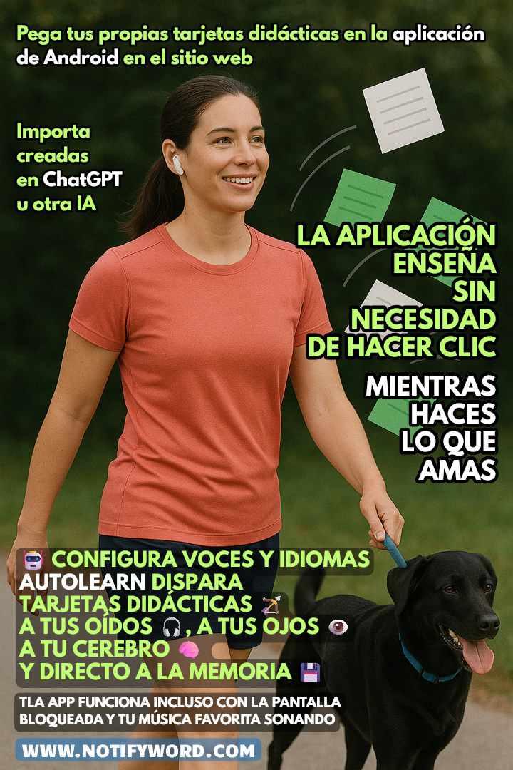 Aprendizaje de idiomas en el trabajo o de vacaciones – la aplicación de Android enseña sin hacer clic