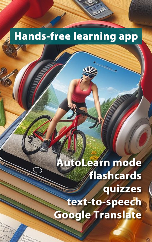 Hands-free learning, flashcard android app – Hello NotifyWord!